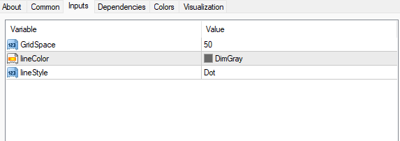 グリッド・ラウンド・ナンバーズ・インジケーター 設定