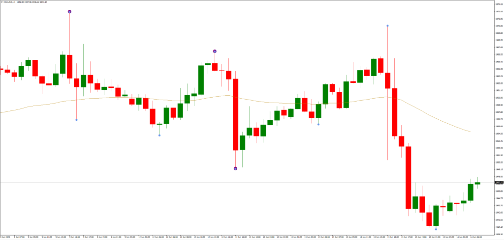 技術的指標の使用