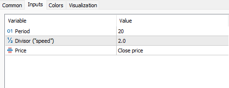 ハル平均2指標 設定